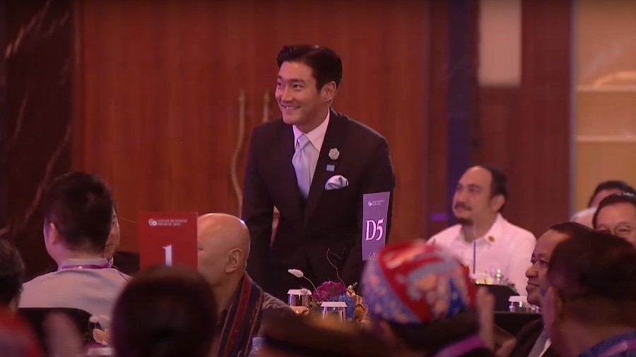 Choi Siwon SUPER JUNIOR di KTT ASEAN