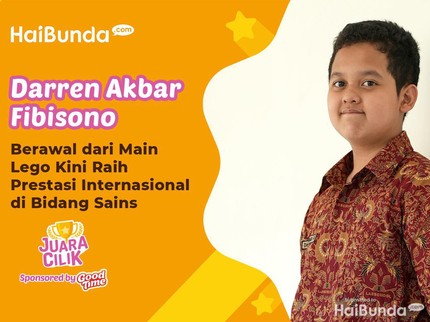 Darren Akbar Fibisono, Berawal dari Main Lego Kini Raih Prestasi Internasional di Bidang Sains