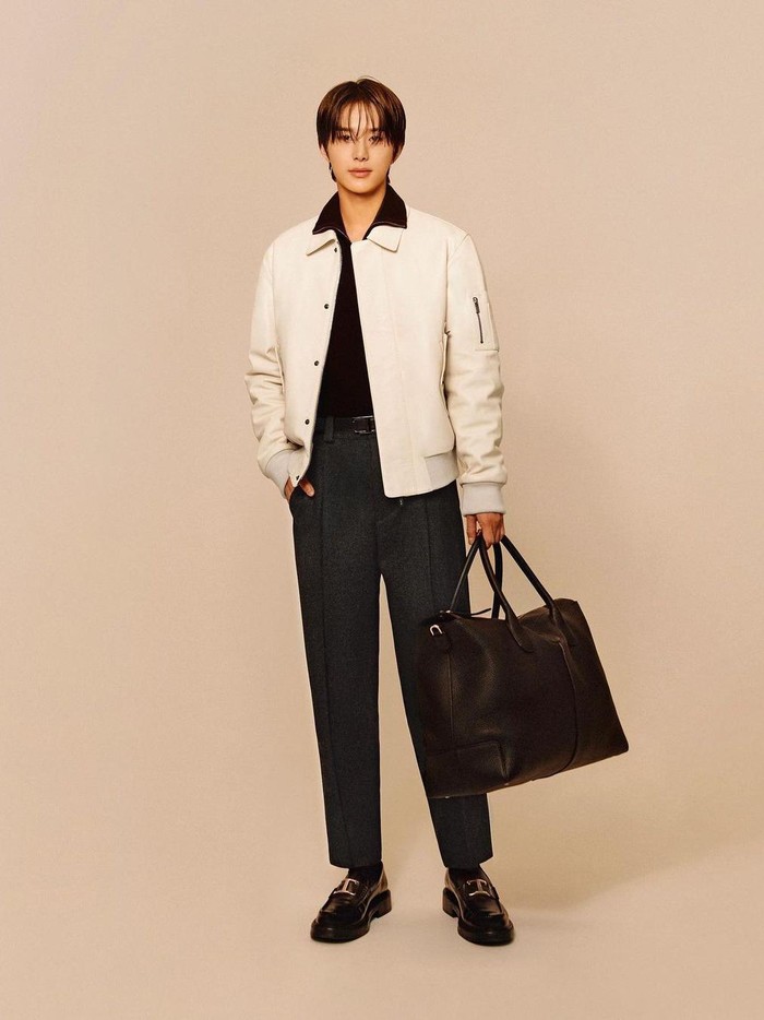 Baru-baru ini, Jungwoo NCT resmi terpilih sebagai brand ambassador untuk Tod's, fashion brand mewah asal Italia./ Foto: instagram.com/tods