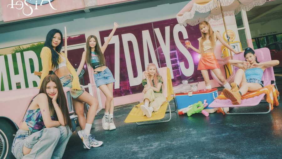 Lirik Lagu 7Heaven - Purple Kiss Lirik Lagu 7Heaven - Purple Kiss