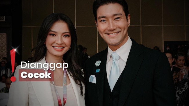 Jadi Pembicara di KTT ASEAN 2023, Raline Shah Akrab Bareng Choi Siwon