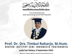 Profil Rektor ISI Jogja Prof Timbul Raharjo yang Berpulang Hari Ini