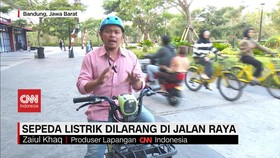VIDEO: Sepeda Listrik Dilarang di Jalan Raya