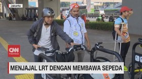 VIDEO: Menjajal LRT Dengan Membawa Sepeda