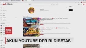 VIDEO: Akun Youtube DPR RI Diretas