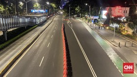 Mobil Dilarang Masuk MH Thamrin - Sudirman Saat Malam Tahun Baru