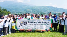 PNM Ajak Nasabah Mekaar Belajar Budidaya Tanaman Hortikultura di Bogor