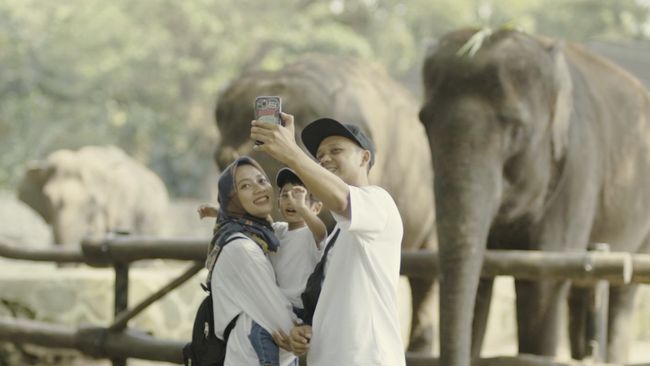 Promo unik diselenggarakan Gembira Loka Zoo, kebun binatang yang berada di Yogyakarta untuk meramaikan gelaran Pilpres 2024.