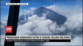 Gunakan Helikopter, Pemadam Atasi Kebakaran Gunung Arjuno