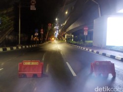 Jalan Gatsu Arah Semanggi Ditutup, Kendaraan Dialihkan ke Rasuna Said