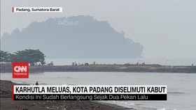 VIDEO: Karhutla Meluas, Kualitas Udara Kota Padang Menurun