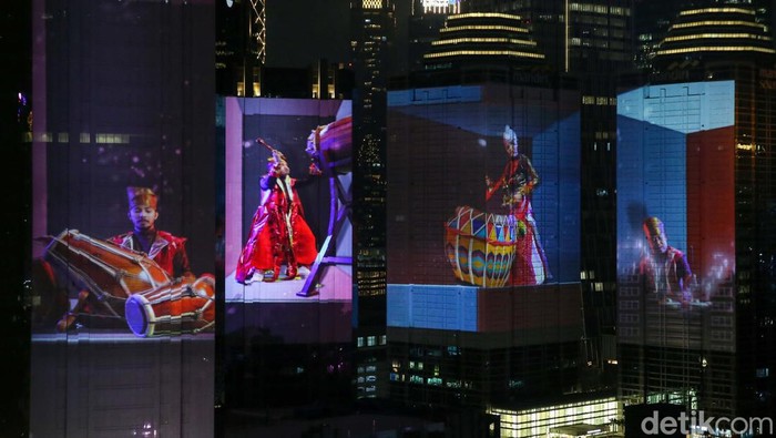Keren Banget, Begini Potret Video Mapping Gala Dinner KTT ASEAN