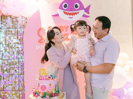 7 Potret Ulang Tahun Kedua Sarah Anak Ahok & Puput Nastiti Devi, Meriah Bernuansa Pink