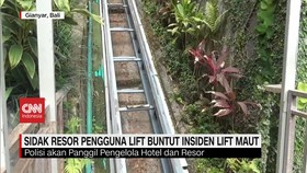 VIDEO: Sidak Resort Pengguna Lift Buntut Insiden Lift Maut di Ubud