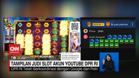 VIDEO: Tampilan Judi Slot Akun Youtube DPR RI