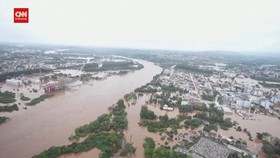 VIDEO: Banjir Hantam Brasil Selatan, 21 Orang Tewas