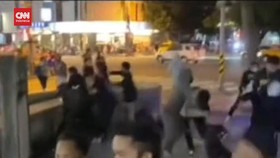 VIDEO: Detik-detik Tawuran Dua Perguruan Silat RI di Taiwan