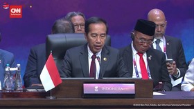 VIDEO: Jokowi Sebut ASEAN Butuh Energi Bersih di Depan Presiden Korea