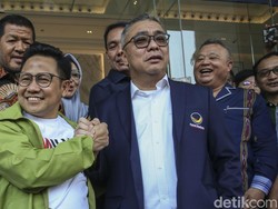 Rapat Pemenangan Anies-Cak Imin di NasDem Tower, PKS Absen