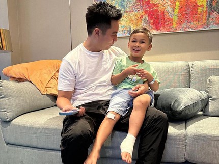 Kiano Drama Mogok Sekolah, Ini Janji Baim Wong agar Sang Putra Tak Ngambek Lagi
