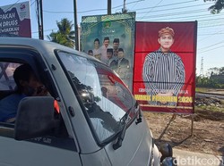 Baliho Dukungan Gibran Wapres 2024 Muncul di Kesugihan Cilacap