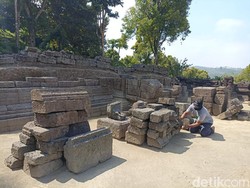 Candi Gambar Wetan Blitar, Tempat Pemujaan Umat Hindu di Lereng Gunung Kelud