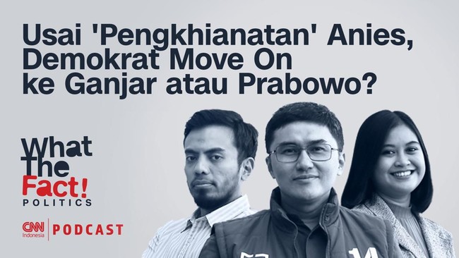 Koordinator Juru Bicara DPP Demokrat Herzaky M Putra hadir di Podcast What The Fact! Politics CNN Indonesia yang tayang pada Jumat (8/9) ini.