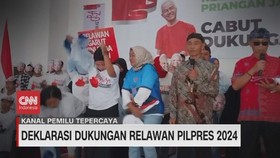 VIDEO: Deklarasi Dukungan  Relawan Pilpres 2024