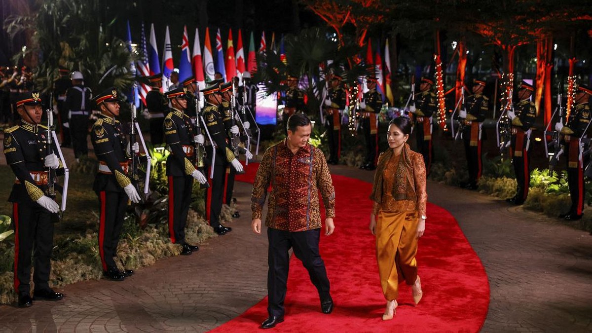 FOTO: Semarak Makan Malam Para Kepala Negara ASEAN di Jakarta