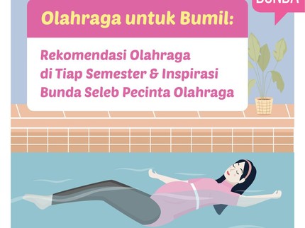 Olahraga untuk Bumil: Rekomendasi Olahraga di Tiap Semester & Inspirasi Bunda Seleb Pecinta Olahraga