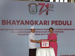 Bhayangkari Polri Gelar Vaksinasi untuk Wujudkan Bali Zero Rabies