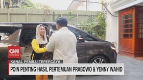 VIDEO: Poin Penting Hasil Pertemuan Prabowo & Yenny Wahid