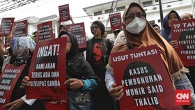 19 Tahun Kasus Pembunuhan Munir, KASUM Sebut Belum Ada Titik Terang