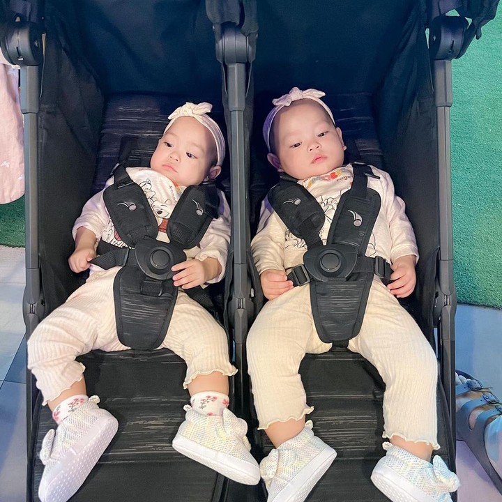 <p>Anisa Rahma berhasil melakukan program bayi tabung dan melahirkan anak kembar berjenis kelamin perempuan. Keduanya diberi nama Alma dan Alsha. (Foto: Instagram: @anisarahma_12)</p>