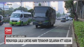 VIDEO: Rekayasa Lalu Lintas Hari Terakhir Gelaran KTT ASEAN