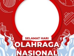 25 Link Twibbon Hari Olahraga Nasional Gratis Tanpa Watermark, Unduh Yuk