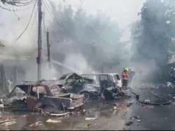 Detik-detik Rudal Rusia Hantam Pasar di Ukraina, 16 Orang Tewas
