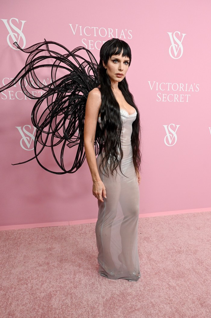 Julia Fox on the red carpet at the Victoria's Secret World Tour 2023 event at The Manhattan Center on September 6, 2023 in New York, New York. (Photo by Gilbert Flores/WWD via Getty Images)