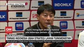 VIDEO: Timnas Indonesia Ubah Strategi Lawan Turkmenistan