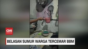 VIDEO: Air Mudah Terbakar, Belasan Sumur Warga Tercemar BBM