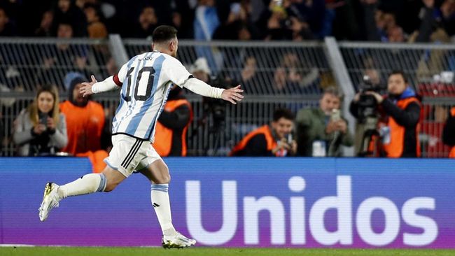 Messi Absen di Latihan Terakhir Jelang Bolivia vs Argentina