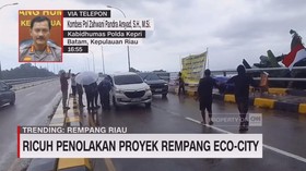 VIDEO: Ricuh Penolakan Proyek Rempang Eco-City