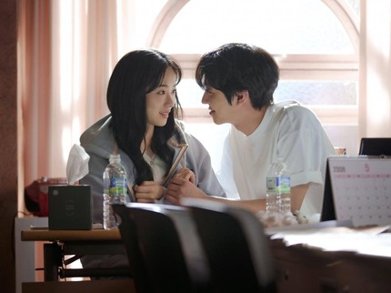 5 Potret  Ahn Hyo Seop & Jeon Yeo Been di Balik Layar Drama Korea A Time Called You
