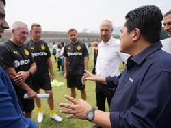 Eks Dortmund Bagi Ilmu ke Pemain Muda Papua, Erick Thohir Terima Kasih