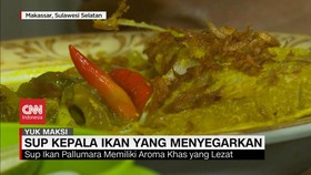 VIDEO: Makan Siang Serba Kepala Ikan di Makassar