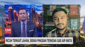 VIDEO: Ricuh Terkait Lahan, Siswa Pingsan Terkena Gas Air Mata