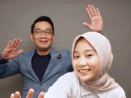 7 Potret Kedekatan Ridwan Kamil dan Sang Putri, Netizen: Emang Boleh Se-sweet Ini?