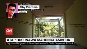 VIDEO: Tak Layak Huni, Atap Rusunawa Marunda Ambruk Warga Direlokasi