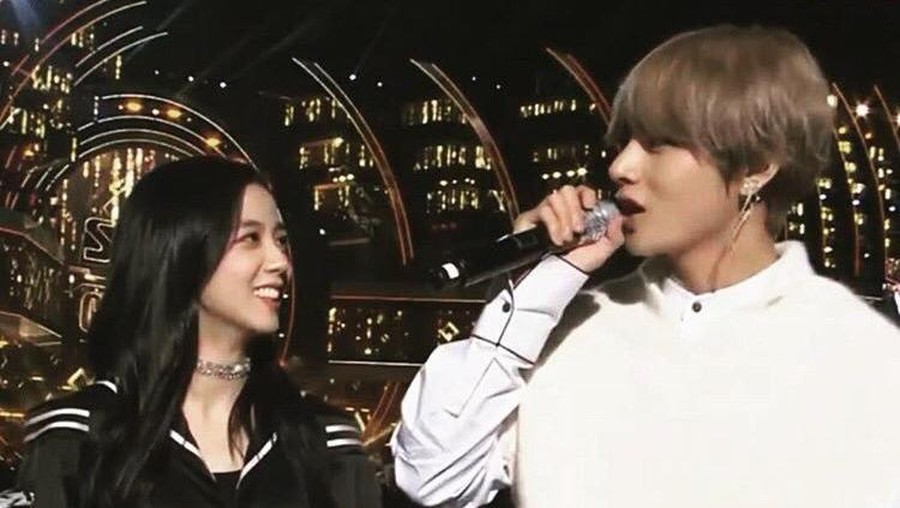 V BTS dan Jisoo BLACKPINK V BTS dan Jisoo BLACKPINK