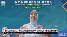VIDEO: BMKG Prediksi Awal Musim Hujan Mundur ke November